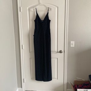 BLACK JUMPSUIT WITH POCKETS